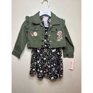Little Lass Dress and Jacket Set Size 2T
